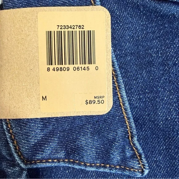 NWT Levi’s Denim Jean Trucker Jacket - Size Medium - Picture 10 of 12